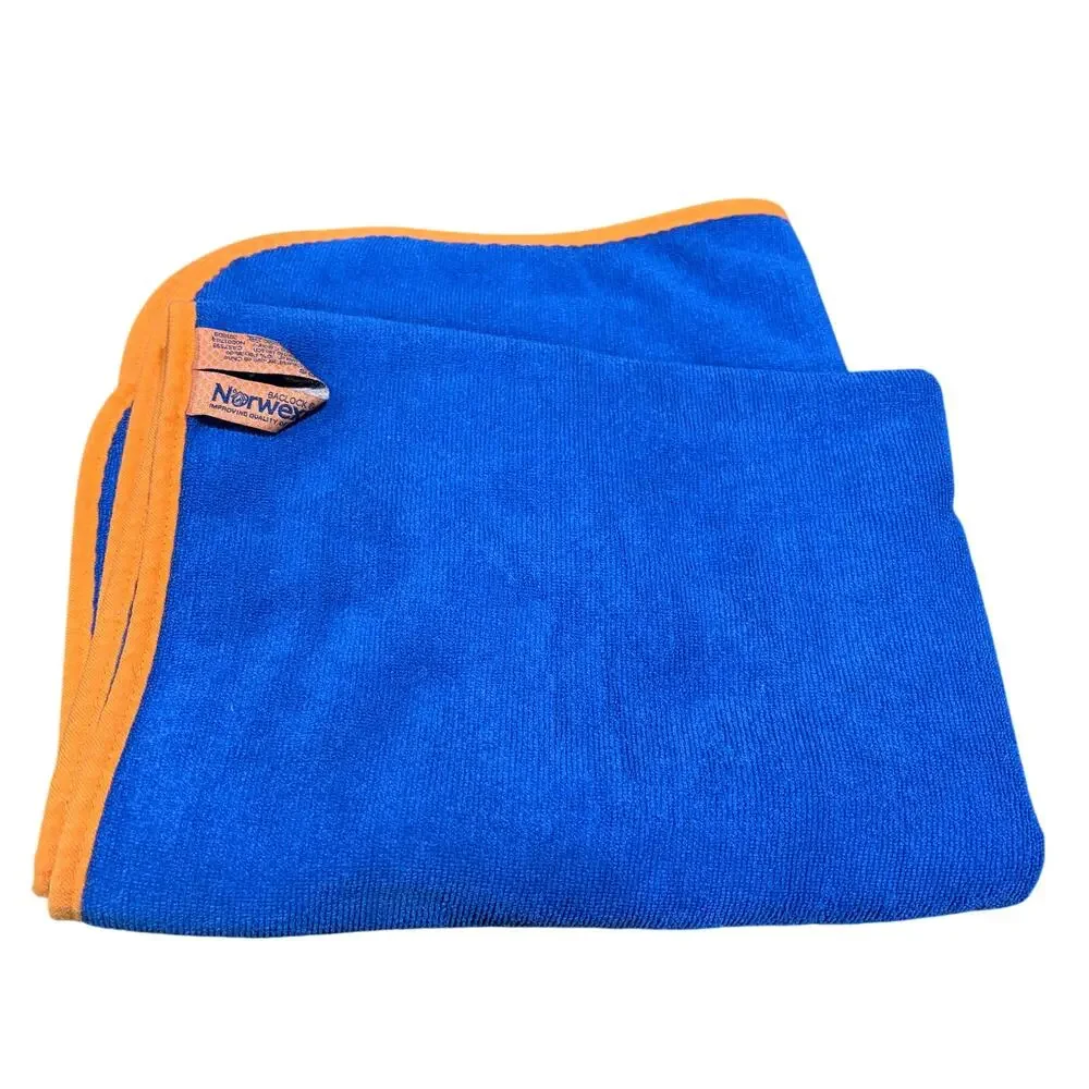 Norwex Kids Towel Microfiber Antimicrobial in Blue